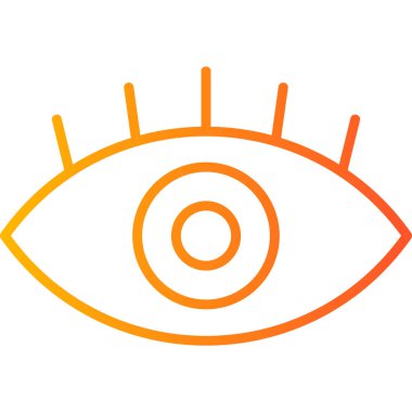 Eye icon modern vector illustration