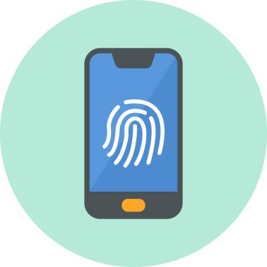 akıllı telefon simgesi vektör illüstrasyonu