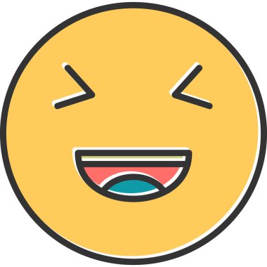 üzgün yüz ifadesi vektör simgesi