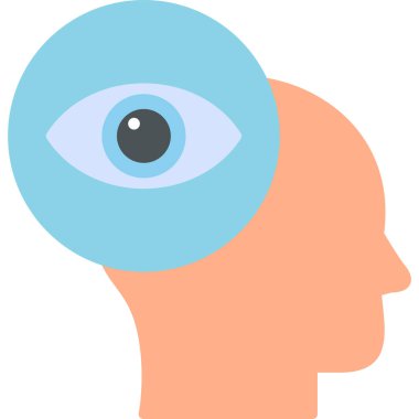 Vision icon modern vector illustration