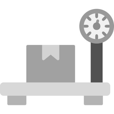 Modern simgeyi, vektör illüstrasyonunu ölçeklendir