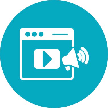 seo modern simgesinin vektör illüstrasyonu