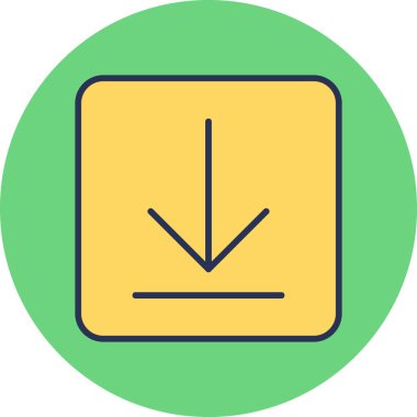 ok simgesi, vektör illüstrasyonu indir