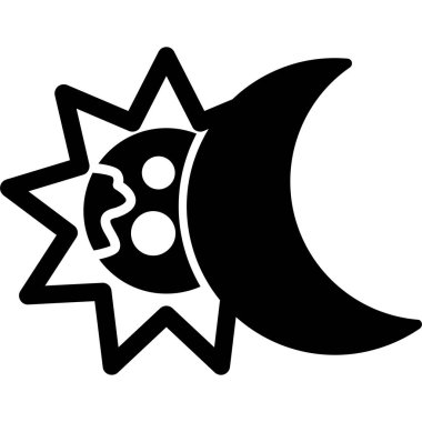 Ayın soyut web renk çizimi  