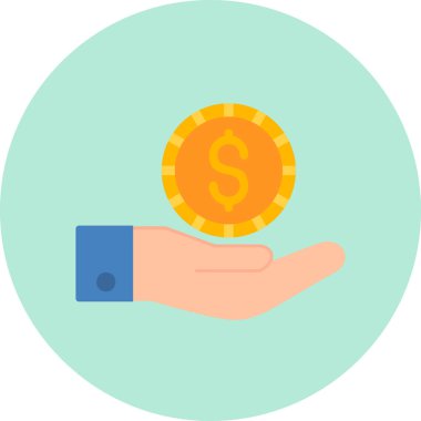 Dolar Sikkesi. Basit tasarım