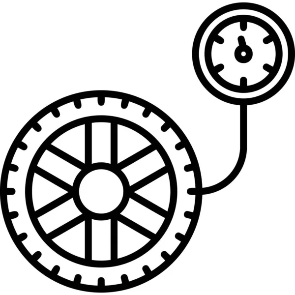 Steering Wheel Simple Design — Stock Vector