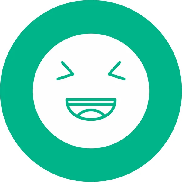 Ilustración Vectorial Del Icono Emoji — Vector de stock