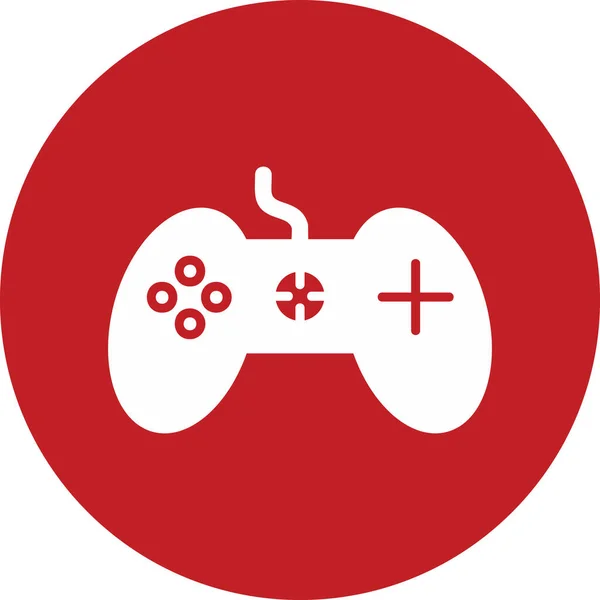 Joystick Controller Spel Pictogram Vectorillustratie — Stockvector