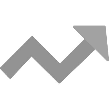 Büyüme. Web simgesi basit illüstrasyon