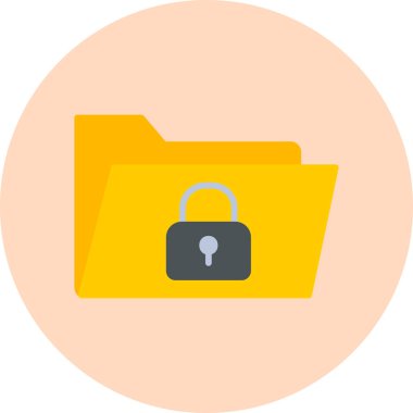 Güvenli veri ve tarayıcı penceresinin vektör illüstrasyon simgesi