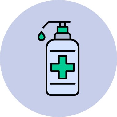 Sanitizer icon modern vector illustration
