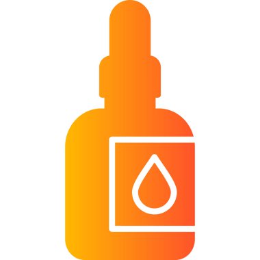 Ağız aşısı. Web simgesi vektör illüstrasyonu