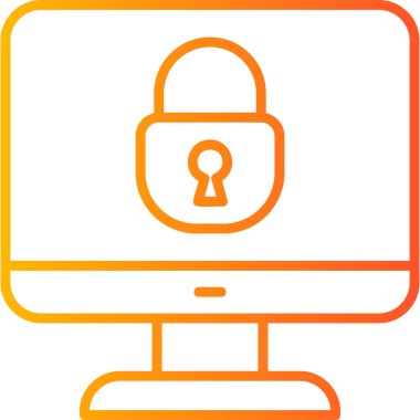 Güvenlik sistemi. Basit resimleme