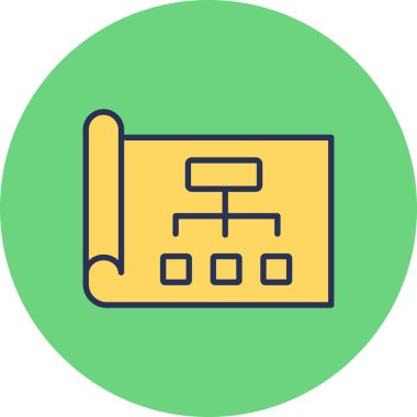 Program. Web simgesi vektör illüstrasyonu