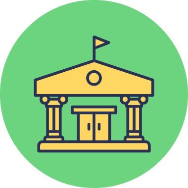 Modern eğitim ikonunun vektör illüstrasyonu