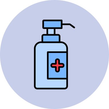 Sanitizer icon modern vector illustration