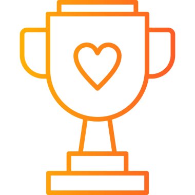 Başarı simgesi vektör illüstrasyonu