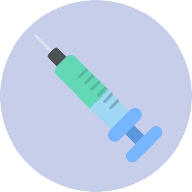 enjeksiyon vektörü ince çizgi simgesi