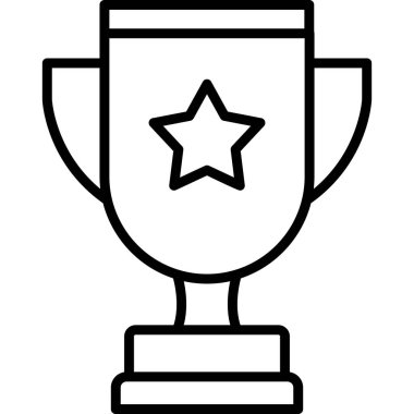 ödül simgesi vektör illüstrasyonu