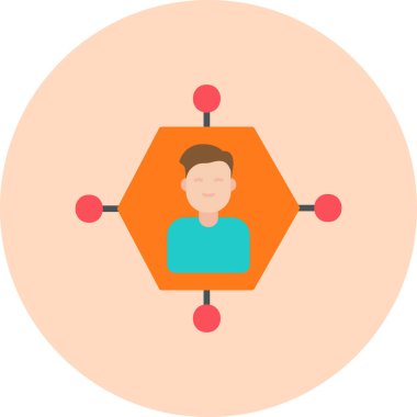 seo modern simgesinin vektör illüstrasyonu