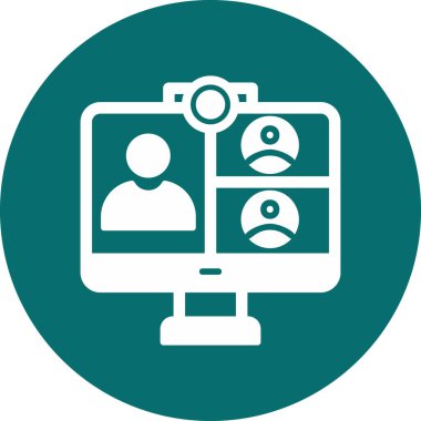 seo modern simgesinin vektör illüstrasyonu