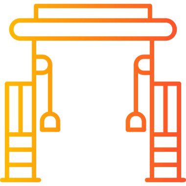 İnşaat. Web simgesi basit illüstrasyon