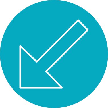 ok simgesinin vektör illüstrasyonu