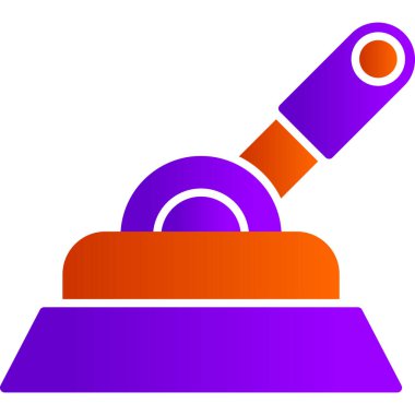 Basit illüstrasyon levye web simgesini kontrol et