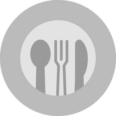 Gıda simgesinin vektör illüstrasyonu