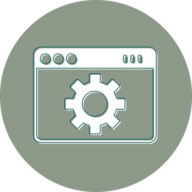 vector illustration of abstract web page 