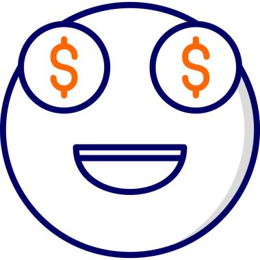 para ve finans kavramı, basit özet vektör tasarımı