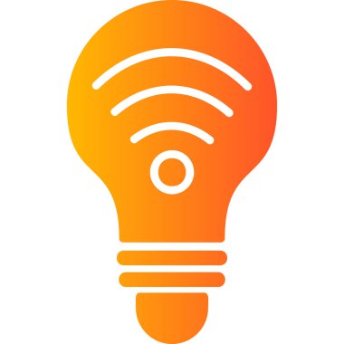 ampul simgesi vektör illüstrasyonu