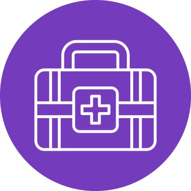 İlk Yardım Web simgesi modern basit vektör illüstrasyonuName