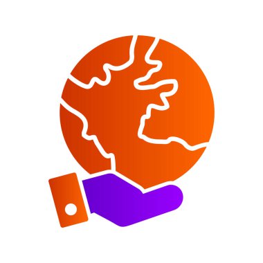 Gezegen simge vektör çizim