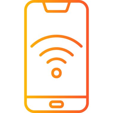 wifi simgesi vektör illüstrasyonu