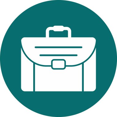 Çanta. Web simgesi vektör illüstrasyonu