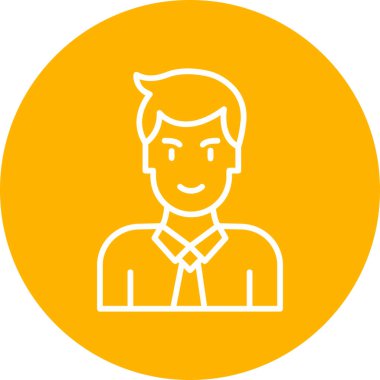 Açık Artırma web simgesi basit illüstrasyon