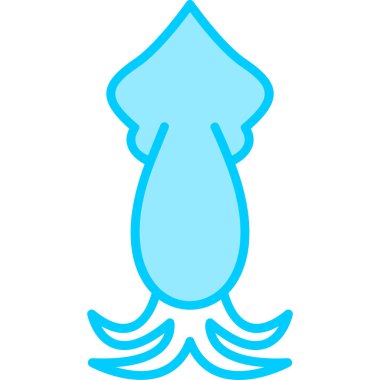 Balık. Web simgesi basit illüstrasyon