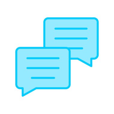 ileti ikonu vektör illüstrasyonu