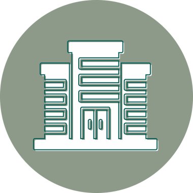 Yapı mimarisinin grafik illüstrasyonu