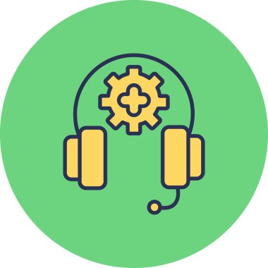 Modern simgenin vektör illüstrasyonu