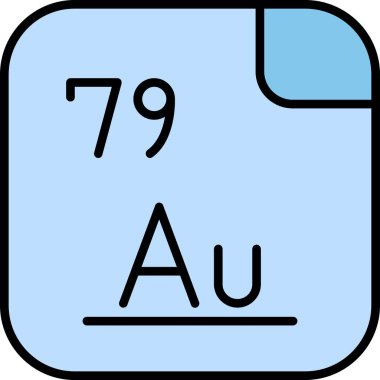 Kişisel ve ticari kullanım için altın Aurum simgesi