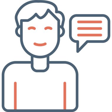 Tavsiye modern simgesi, vektör illüstrasyonu