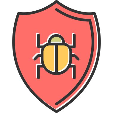 Antivirus icon modern vector illustration