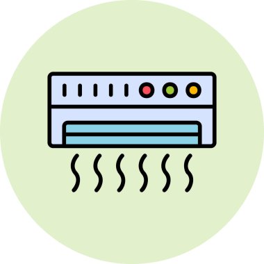 AC web simgesi basit illüstrasyon