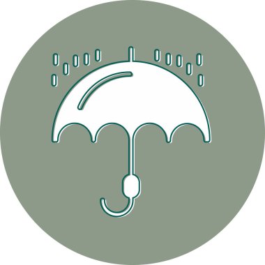 Umbrella icon modern vector illustration