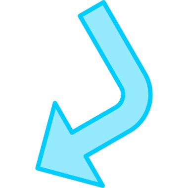 Ok. Web simgesi vektör illüstrasyonu