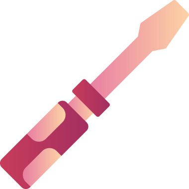 Tornavida. Web simgesi basit illüstrasyon