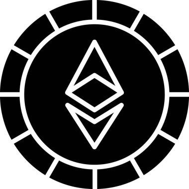 Elmas. Web simgesi basit illüstrasyon