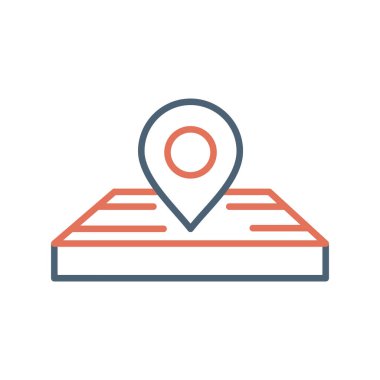 Gps Location pin. web icon simple illustration